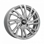 Диск колеса КиК Мейола (КС643) 6*15 4/100 ЕТ37 d-60,1 дарк платинум (73385) оригинал Диск колеса КиК Мейола (КС643) 6*15 4/100 ЕТ37 d-60,1 дарк платинум (73385) оригинал
